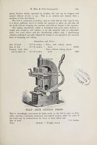 Gilding press